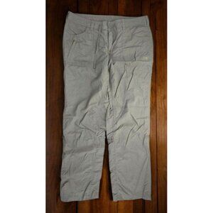 The North Face Womens Hiking Pants Size 14 (34 x 32)‎ Nylon Convertible Capri